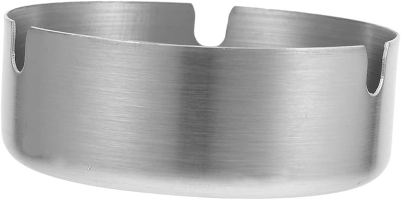 مطفأة سجائر من الفولاذ المقاوم للصدأ مقاومة للرياح للاستخدام الداخلي والخارجي بتصميم حديث - Image 1